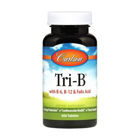 CARLSON LABS Tri B 360 Tablets , SUPLEMENTY WITAMINY, SUPLEMENTY DLA ...