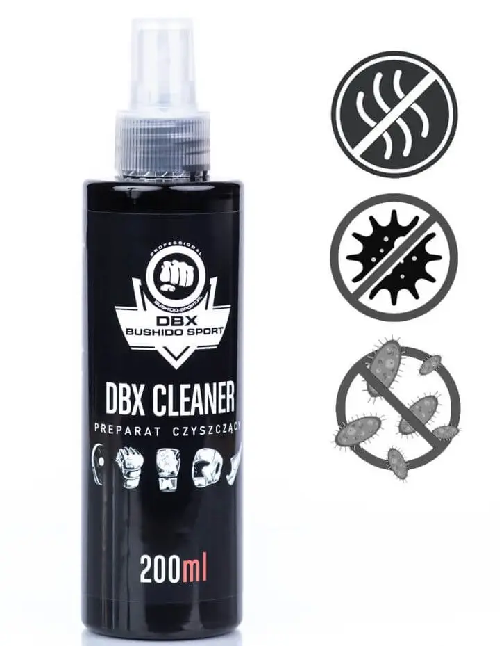 Zdjęcia - Rękawice do sportów walki DBX Bushido Cleaner 200ml Odświeżacz Do Sprzętu Sportowego Środek Czyszczący Do Tkanin 